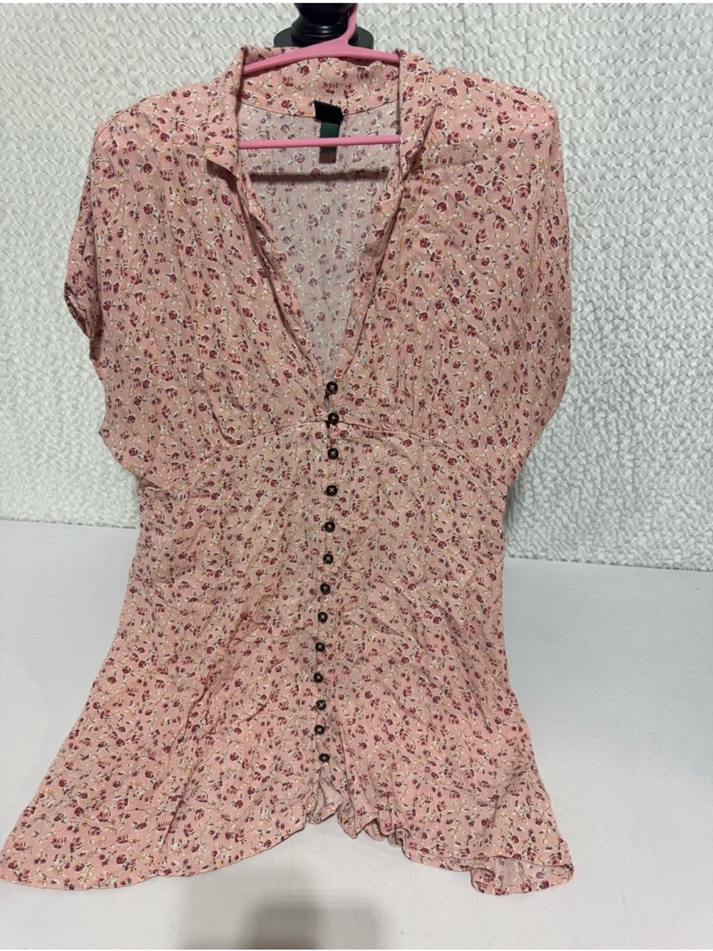 wild fable Pink Floral Maxi Dress
